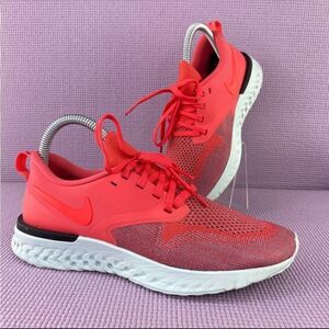 Nike Odyssey React 2 Flyknit Women’s Running Shoes Size 7  Ember Glow AH1016-800
